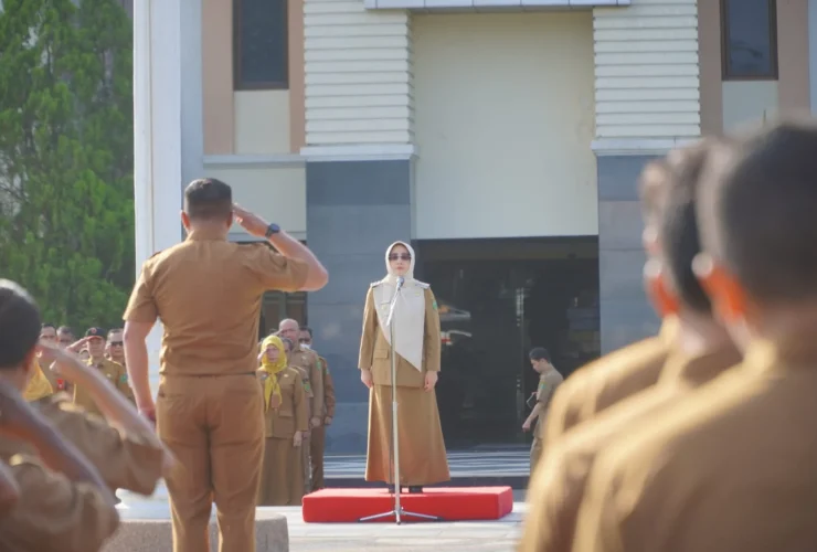 Apel Perdana Usai Lebaran, Bupati Berau Tegaskan Kedisiplinan ASN Dipantau Rakyat dan Tuhan