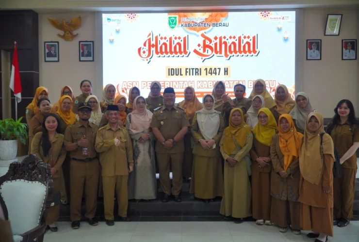 Soliditas Tanpa Batas! ASN Pemkab Berau Tumpah Ruah saat Halal Bihalal, Ini Pesan Bupati Sri Juniarsih