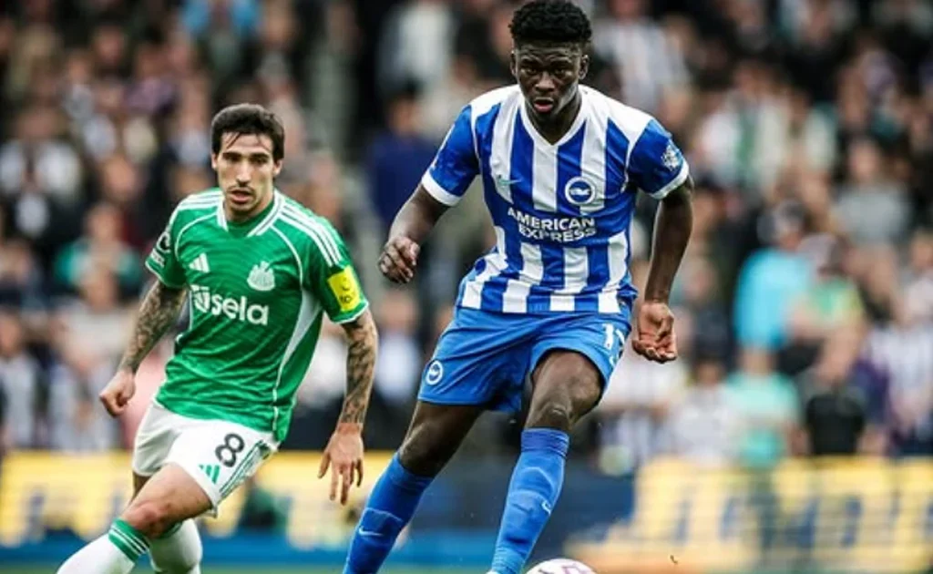 Pemain Brighton Carlos Baleba (Instagram/@carlos_baleba)