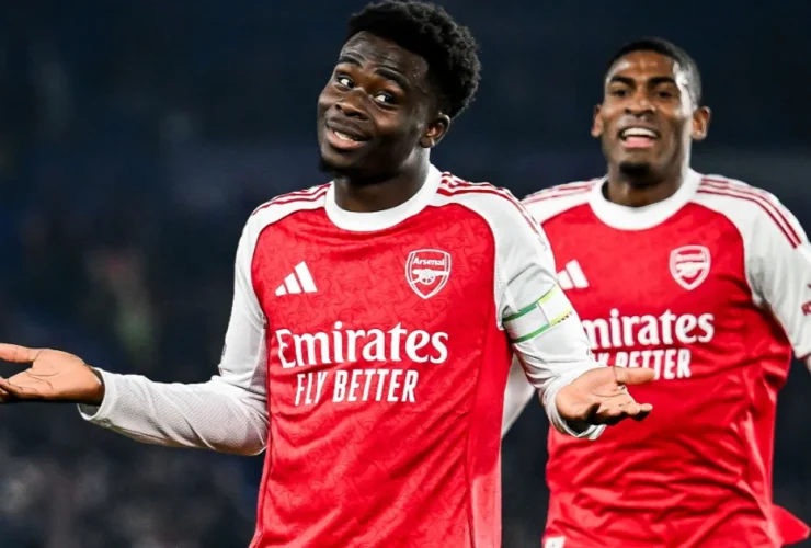 Arsenal Tatap Trofi Liga Inggris Usai Man City Terpeleset Lawan Nottingham