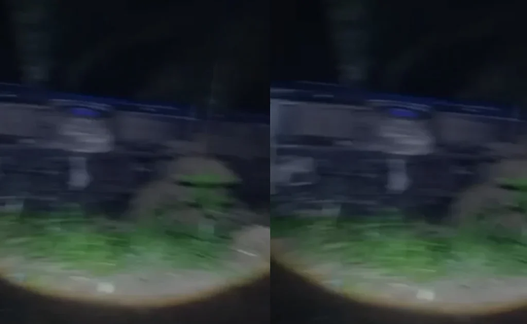 Bus Damri rute Berau - Samarinda terperosok di daerah tepian Langsat (Ist)