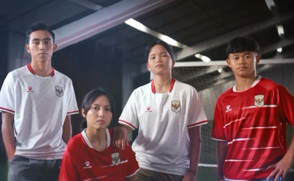 Kelme resmi luncurkan jersey Timnas Indonesia (Instagram/@kelme.id)