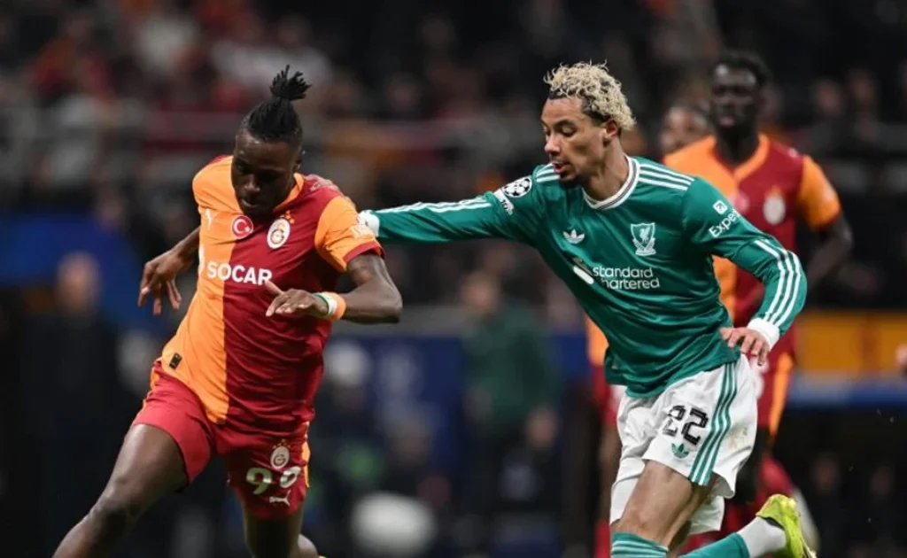 Galatasaray vs Liverpool di Champions League (X/@LFC)