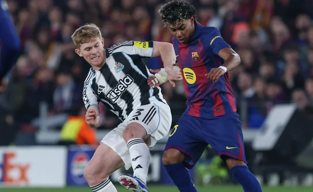 Laga Champions League Barcelona vs Newcastle United (newcastleunited.com)