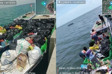 Pulau Derawan Hasilkan 6 Ton Sampah Selama Libur Lebaran, 2 Kapal Dikerahkan Menuju TPS Tanjung Batu