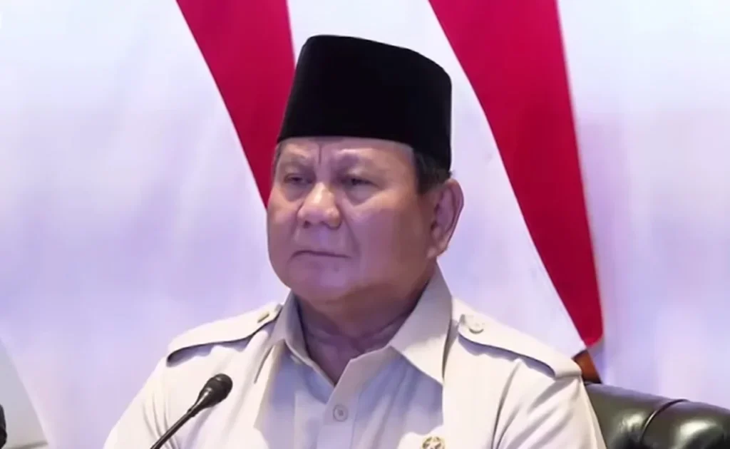 Presiden Prabowo (YouTube BPMI Setpres)