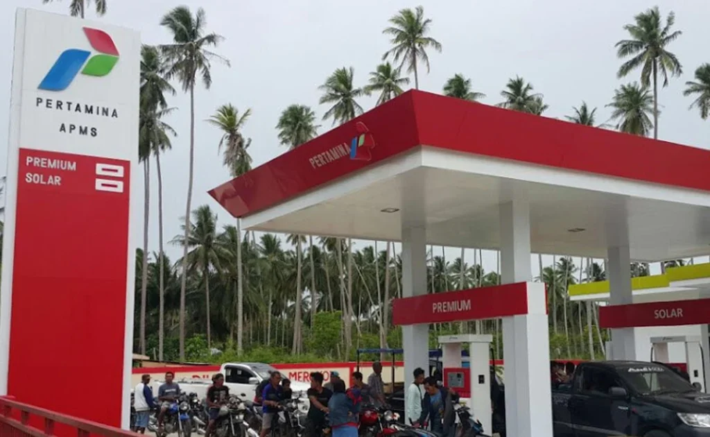SPBU di Kecamatan Biduk-biduk. (Ist)
