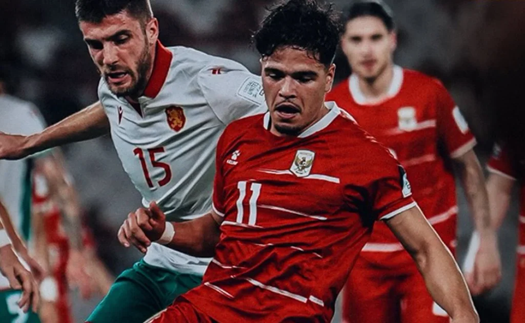 Laga FIFA Series Timnas Indonesia vs Bulgaria (Instagram/@timnasindonesia)