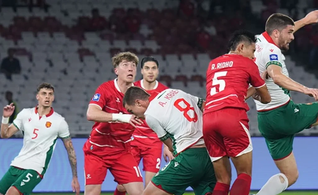 Laga FIFA Series Timnas Indonesia vs Bulgaria (Instagram/@kelme.id)