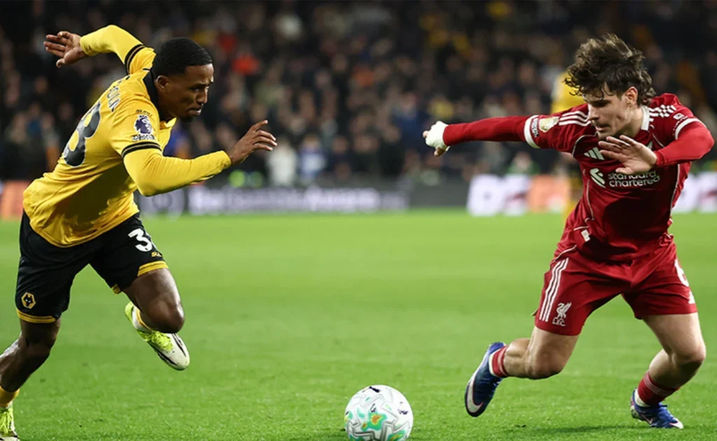 Laga Liga Inggris Wolves vs Liverpool (X/@LFC)