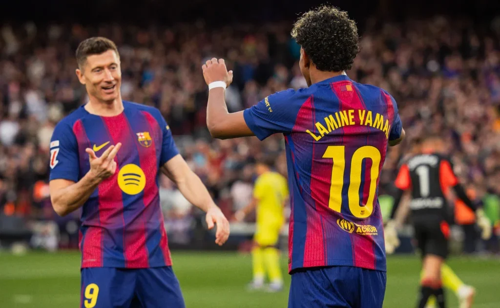 Pemain Barcelona Lamine Yamal (X/@FCBarcelona)