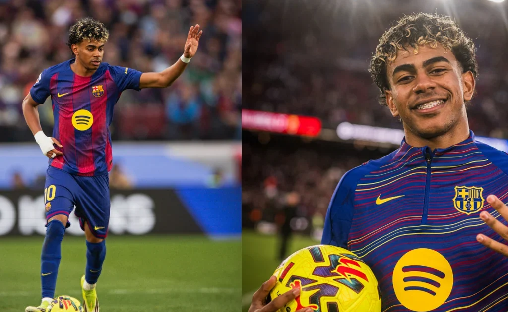 Pemain Barcelona Lamine Yamal (X/@FCBarcelona)