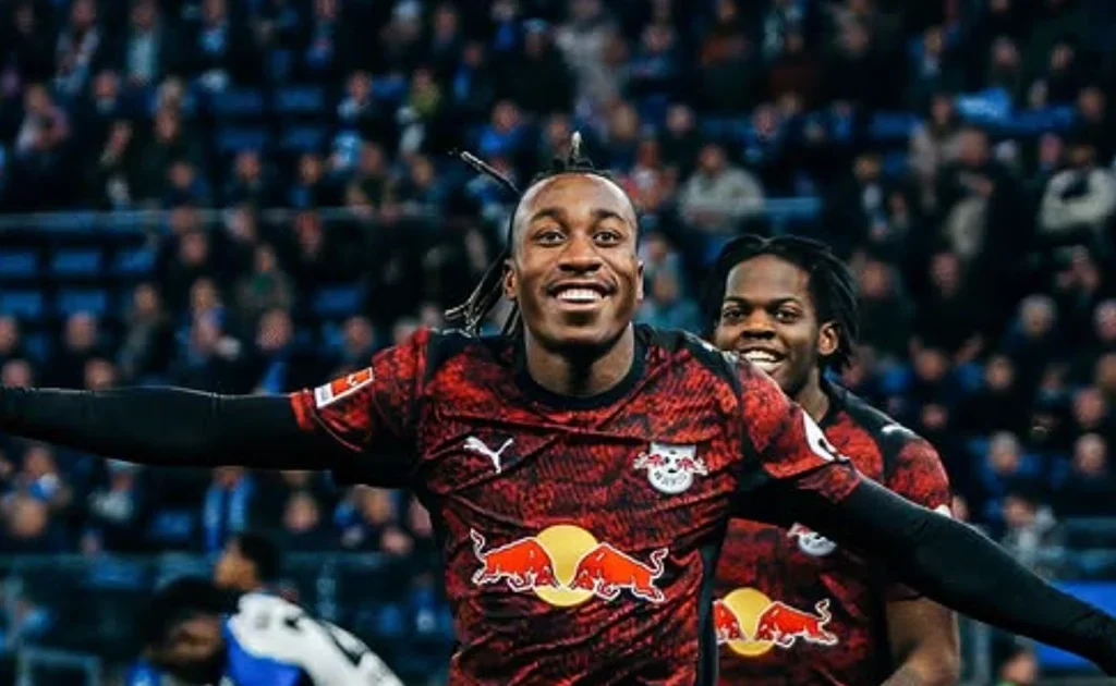 Pemain RB Leipzig Yan Diomande (Instagram/@yandiomande)
