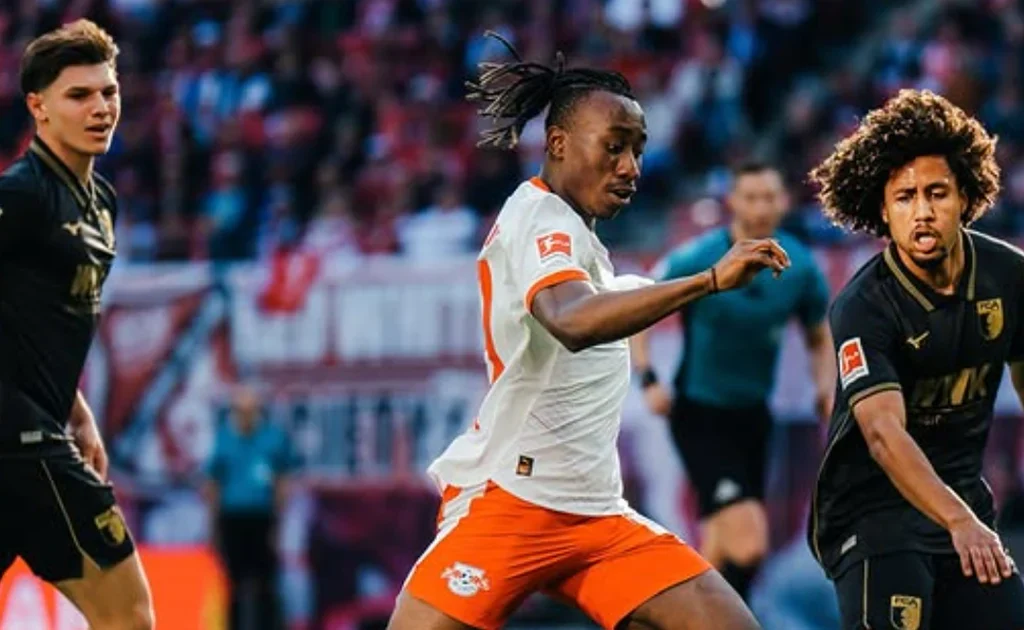 Pemain RB Leipzig Yan Diomande (Instagram/@yandiomande)