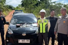Mobil Ditinggal Kabur, Sekuriti Perusahaan di Samboja Kaltim Temukan Sabu