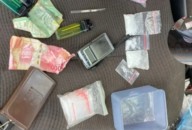 Bertahan Hidup Lewat Dagang Sabu, Tiga Pemuda di Bontang Kaltim Diringkus Polisi