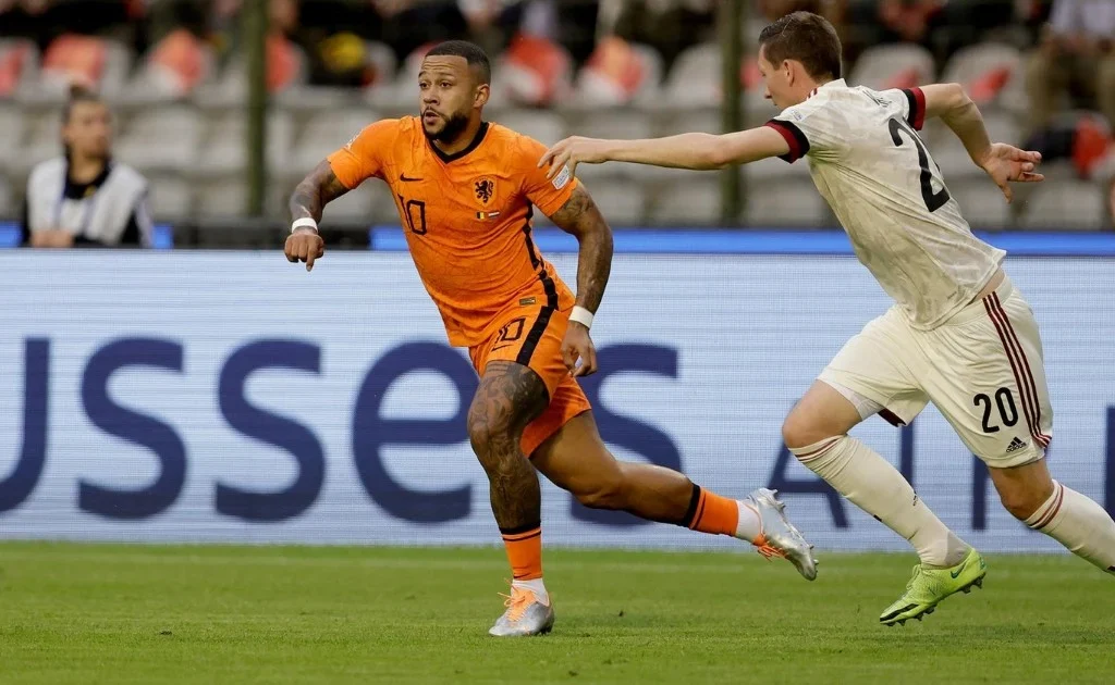Penyerang Belanda Memphis Depay. (Knvb.com)