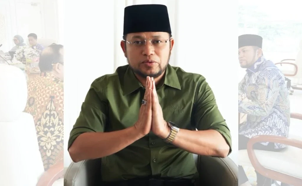 Tangkapan layar video permohonan maaf Gubernur Kaltim Rudy Mas'ud. (instagram/@h.rudymasud)