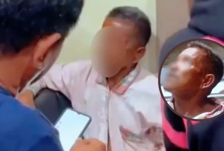 Predator Seksual Beraksi ‘Lagi’ di Bontang Kaltim, Diberi Bogem Mentah oleh Warga