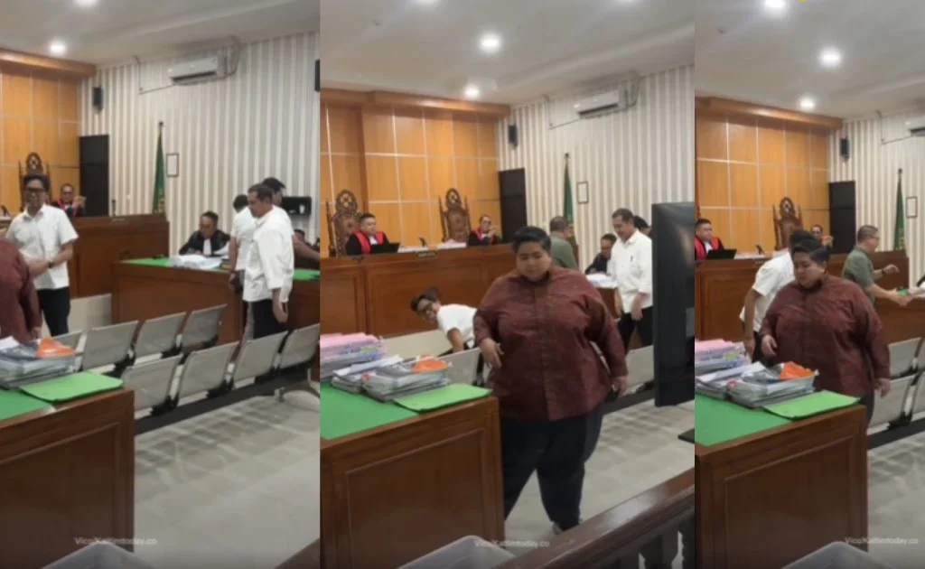 Wakil Ketua DPRD Kaltim Ananda Emira Moeis, usai mengikuti lanjutan persidangan korupsi dana hibah DBON di PN Tipikor, Samarinda. (kaltimtoday)