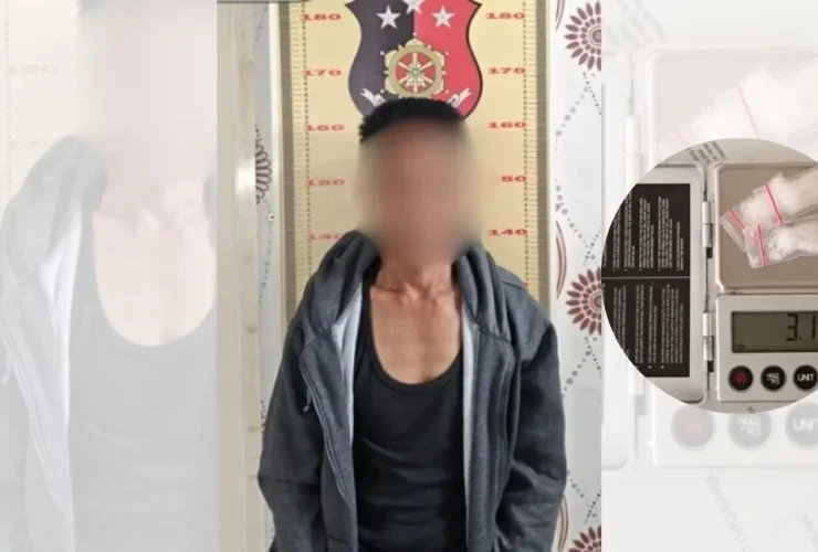 Sembunyikan Sabu di Bawah Bokong, Pria di Kukar Kaltim Ini Diringkus Polisi
