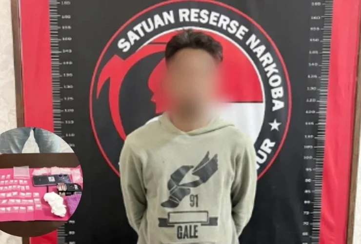 Bandar Sabu di Kutim Kaltim Diringkus Polisi, Ngaku Tak Terima Barang Secara Langsung