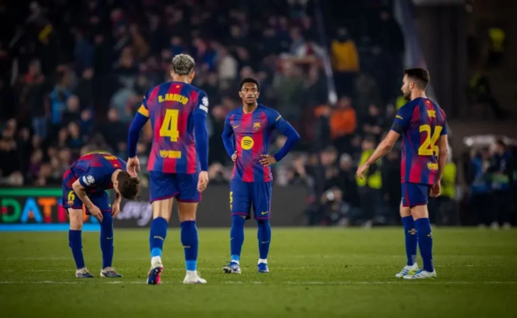 Skuad pertahanan Barcelona. (fcbarcelona.com)