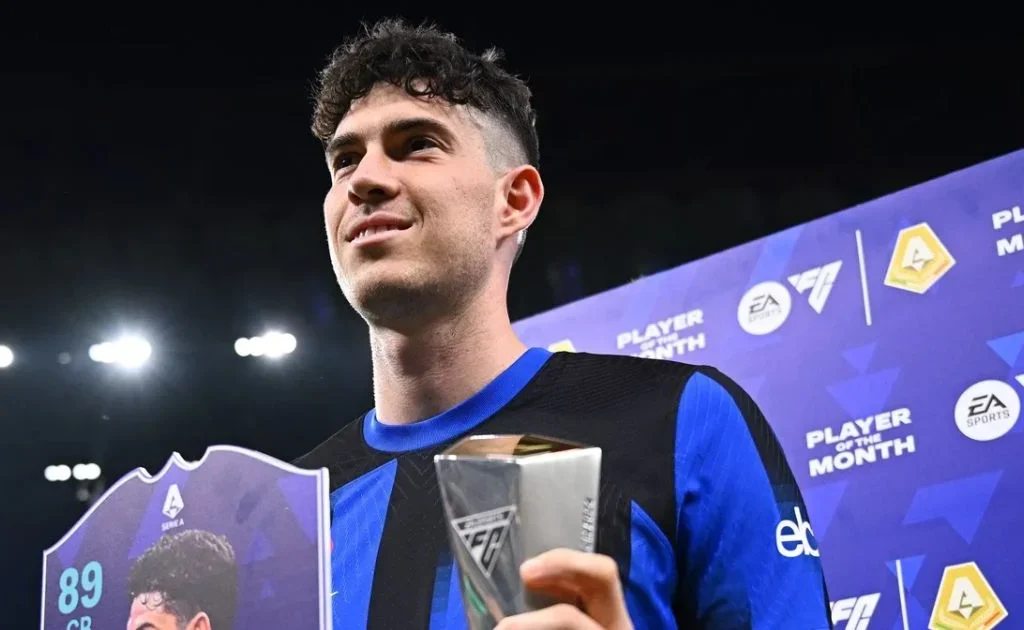 Bek Inter Milan, Alessandro Bastoni. (inter.it)
