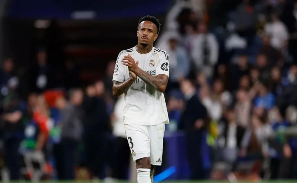 Bek tengah Real Madrid, Eder Militao. (realmadrid.com)