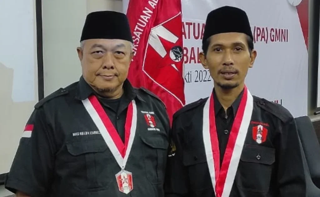 Ketua DPD PA GMNI Kaltim Mis Heldy Zahri (kiri). (facebook/Mis Heldi Zahry)