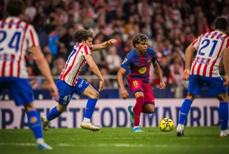 Barcelona Menang 1-2 vs Atletico, Lamine Yamal Kok Ngambek? Hansi Flick Jelaskan Ini