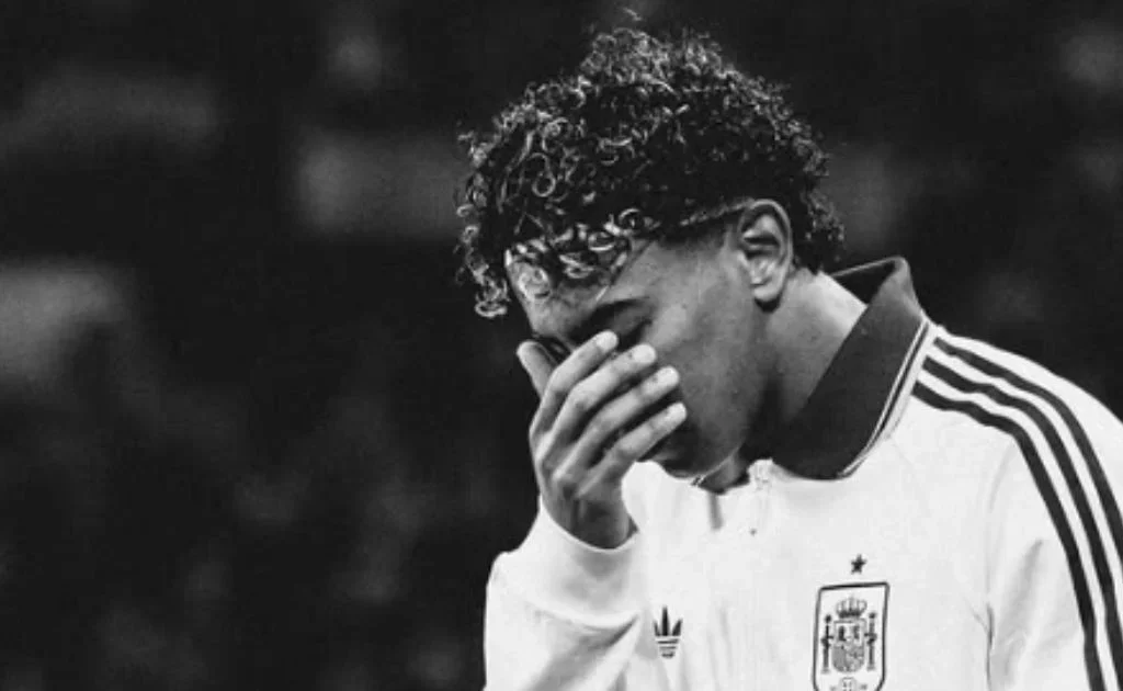 Postingan kekecewaan striker Barcelona Lamine Yamal di akun instagram pribadinya. (instagram/@lamineyamal)