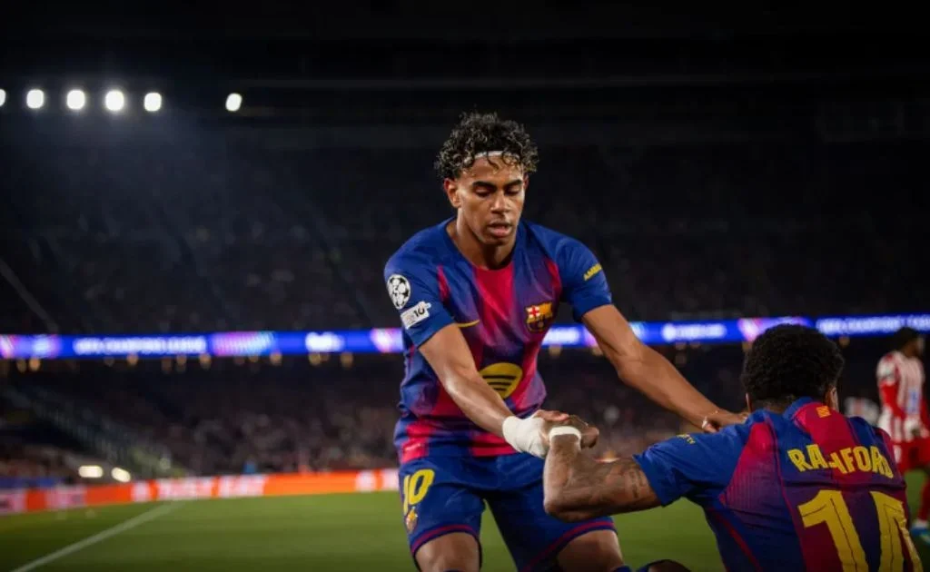 Penyerang Barcelona Lamine Yamal. (fcbarcelona.com)