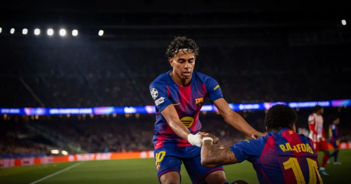 Penyerang Barcelona Lamine Yamal. (fcbarcelona.com)