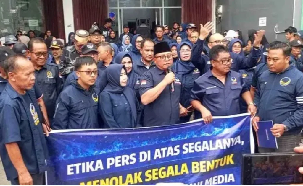 Pernyataan sikap para kader NasDem Kaltim, atas pemberitaan Majalah Tempo. (facebook/Literasi Kaltim)