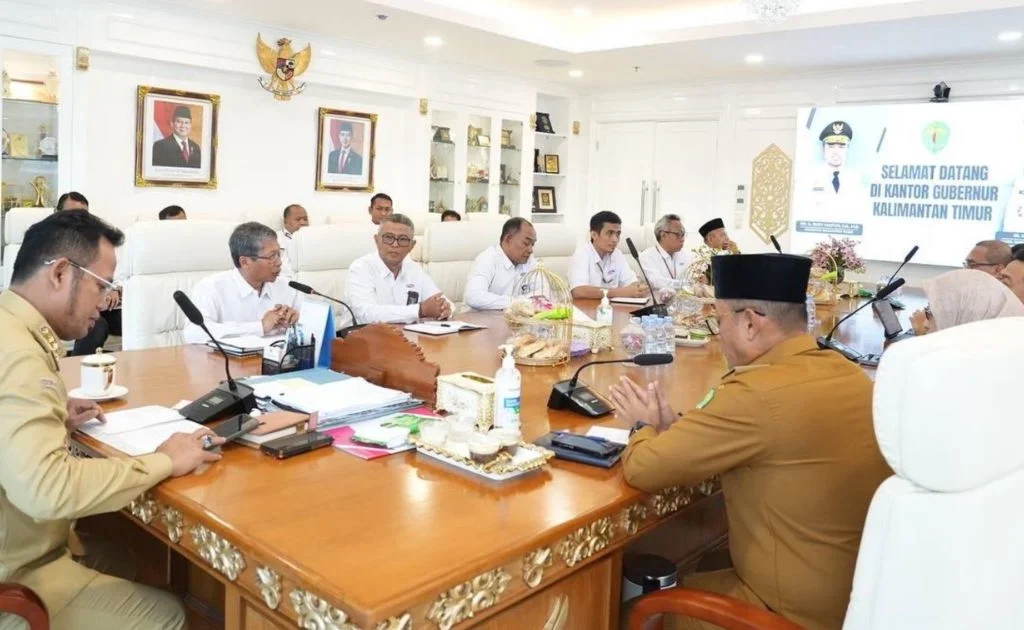 Suasana ruang tamu VIP Gubernur Kaltim, Rudy Mas'ud. (facebook/Pemprov Kaltim)