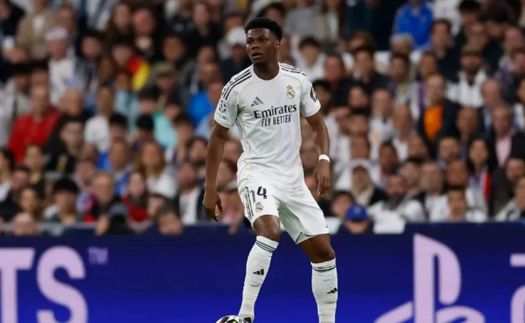 Penampilan gelandang bertahan Real Madrid Aurelien Tchouameni. (realmadrid.com)