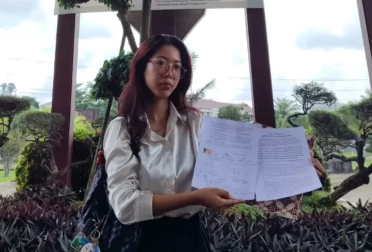 Serahkan Pakta Integritas, Humas Aksi 21 April Kecewa Dewan Kaltim Melipir ke Makassar