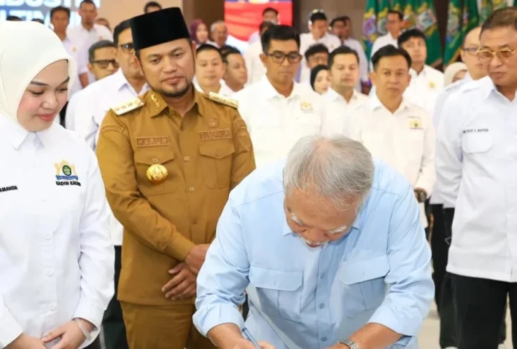 Ponakan Jadi Ketua Kadin Kaltim, Gubernur Rudy Mas’ud Sebut Tidak Benar Kalau Itu KKN