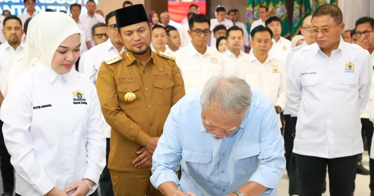 Ponakan Jadi Ketua Kadin Kaltim, Gubernur Rudy Mas’ud Sebut Tidak Benar Kalau Itu KKN