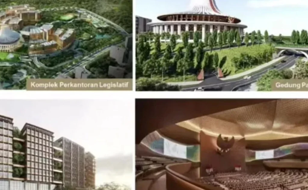 Pembangunan kompleks legislatif dan yudikatif di IKN Nusantara (ikn.go.id)