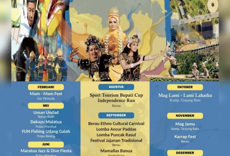 Catat Tanggalnya! Dari Maratua Jazz Hingga Meja Panjang, Inilah Agenda Wisata Berau hingga Akhir 2026