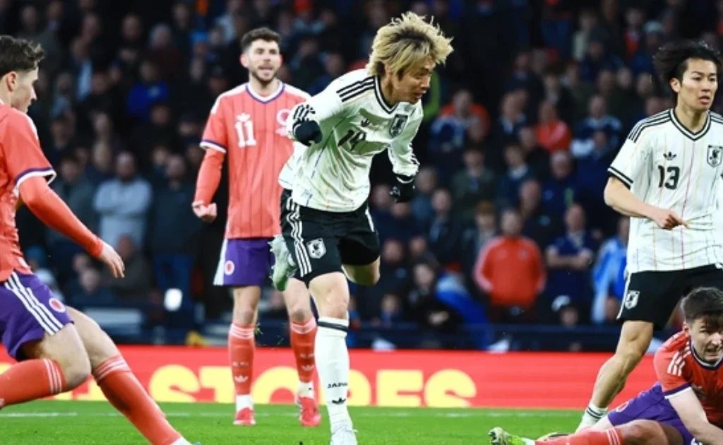 Aksi skuad Timnas Jepang. (jfa.jp)