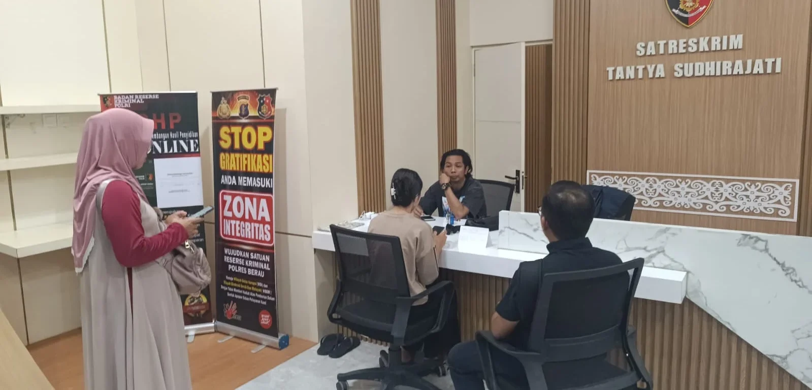 PMI Berau membuat laporan resmi ke Polres Berau terkait penipuan dengan modus biaya darah.
