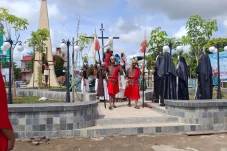 Pesan Jumat Agung di Gereja Eudema: Jangan Takut Menderita Demi Mencintai Kebenaran