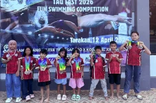 Mental Juara Sejak Dini, Atlet Renang Berau Borong 20 Medali di Tarakan