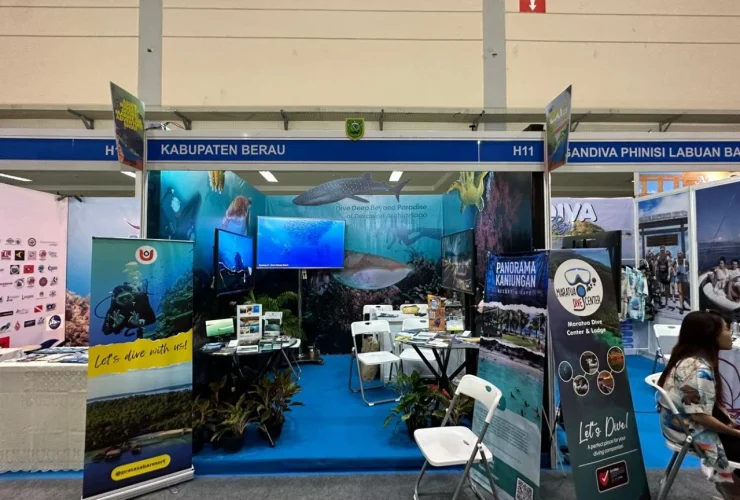 Disbudpar Berau Jual Paket Wisata Bawah Laut di Deep and Extreme Indonesia 2026