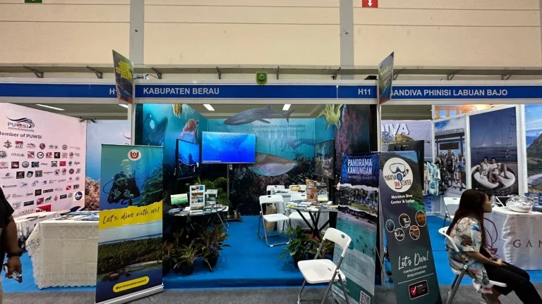 Berau saat mengikuti kegiatan Deep and Extreme Indonesia(DXI) 2024.