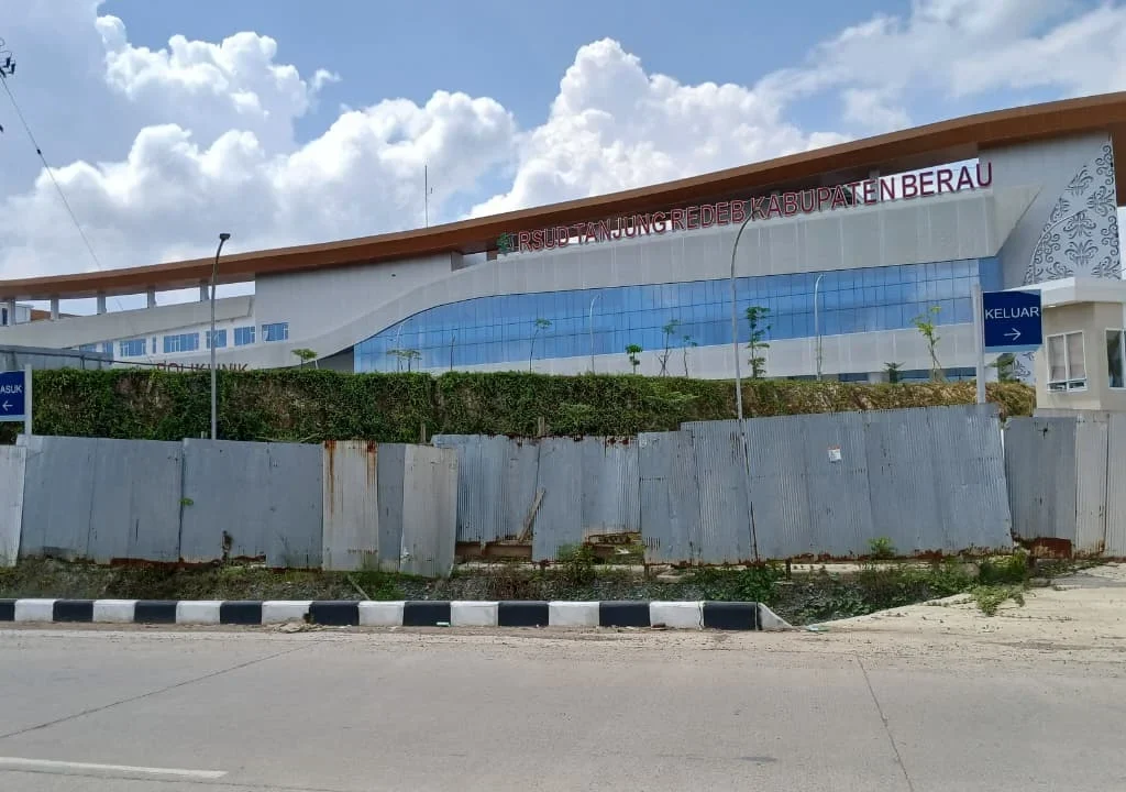 Bangunan RSUD Tanjung Redeb yang baru d Jalan Sultan Agung. (Adrikni/BT)