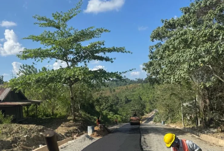 Tambal Sulam hingga Overlay, Jalan Berau–Bulungan Dibikin Lebih Aman